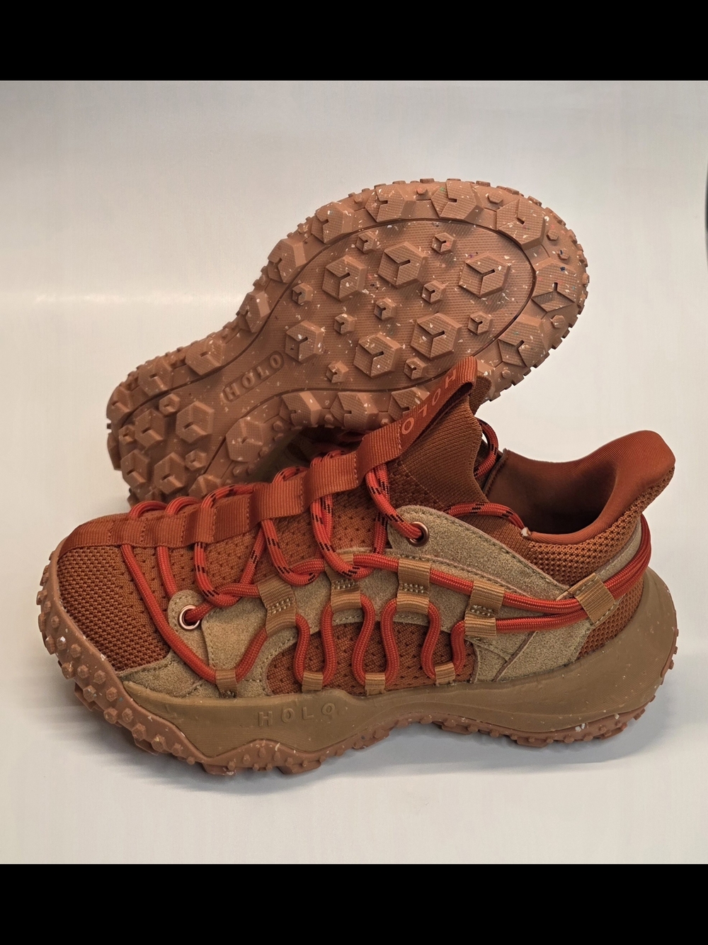 New HOLO Footwear  Zeus Terracotta Trail, Hiking Sneakers, Women's Sizes - Picture 10 of 16